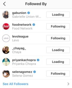 Instagram-following